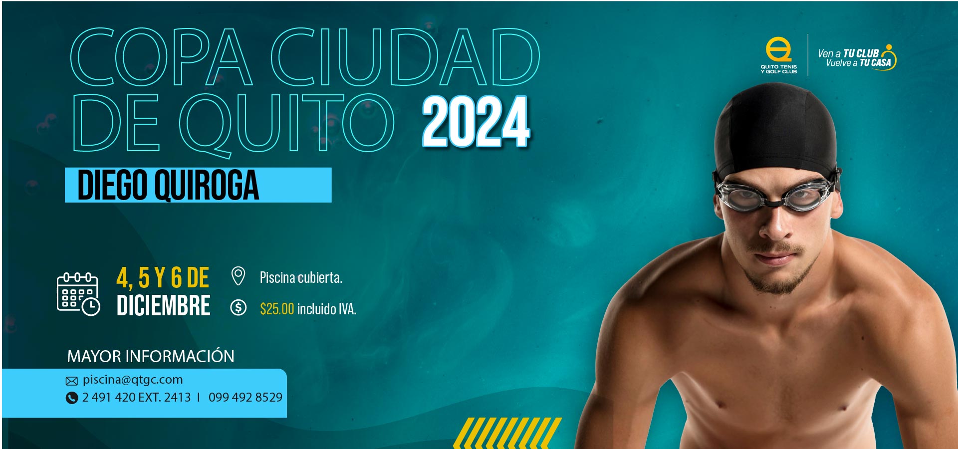 copa natación QTGC Ecuador